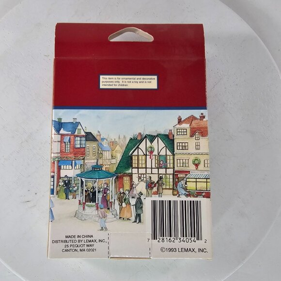 Lemax Village Collection Yard Light Santa Set Of 2 Christmas Village Decor - Picture 4 of 9